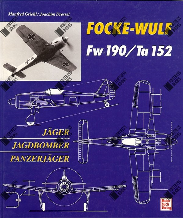 Fortress Books Focke Wulf Fw 190 Ta 152 Gevechtsvliegtuig