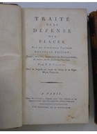 3 ORIGINAL Books by Vauban - 1794-1795