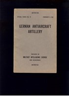 German Antiaircraft Artillery - Special Series No. 10 - february 8, 1943 - RESTRICTED