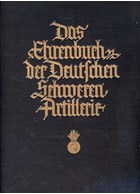 World War One - Book of Honour of the German Heavy Artillery