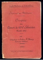 Drawings of the Cannon of 155 C. Schneider - Model 1917