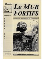 18 Issues of the French fortification magazine Le Mur Fortifs