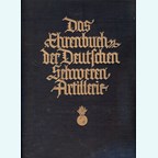 World War One - Book of Honour of the German Heavy Artillery