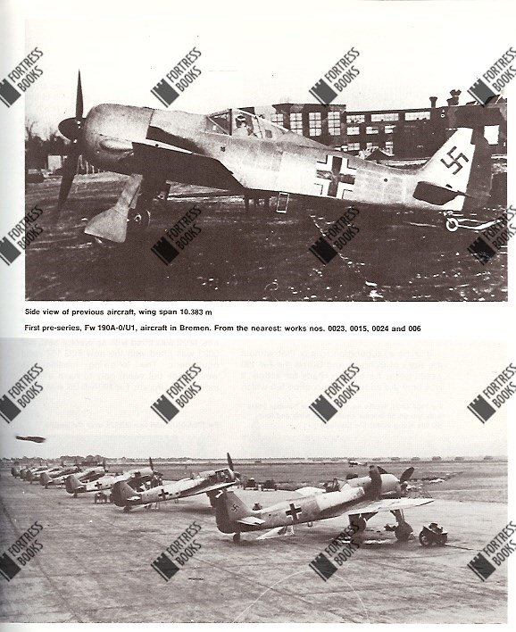 Fortress Books Focke Wulf Fw 190 And Ta 152 Aircraft And Legend