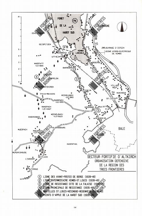 Fortress Books | 39/40 In the Sundgau - The Maginot Line - The Casemate ...