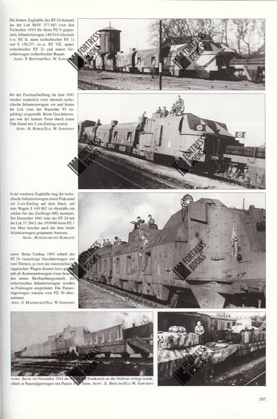 Fortress Books | The Armoured Trains of the German Reich 1904-1945