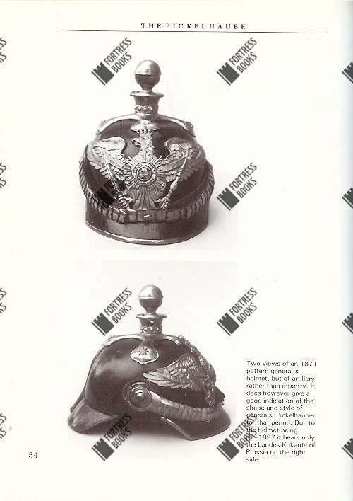 Fortress Books | 2 Volumes: The Pickelhaube - Volume 1 Line