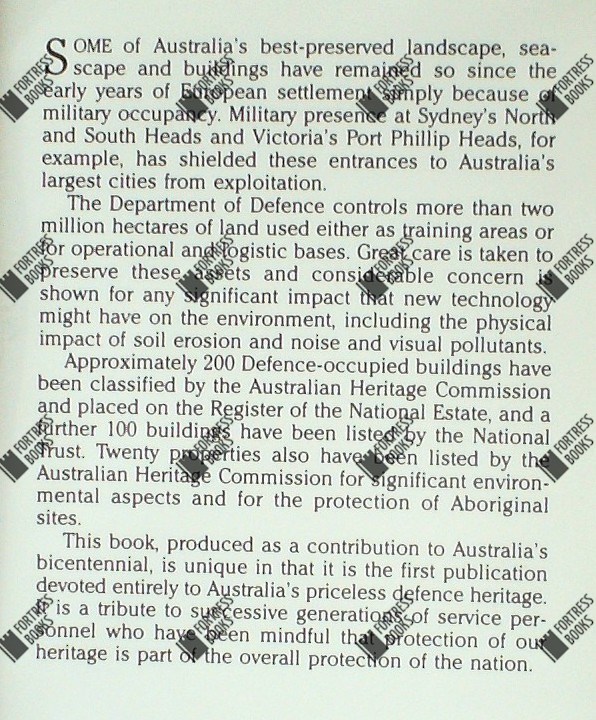 Fortress Books | The Australian Defence Heritage